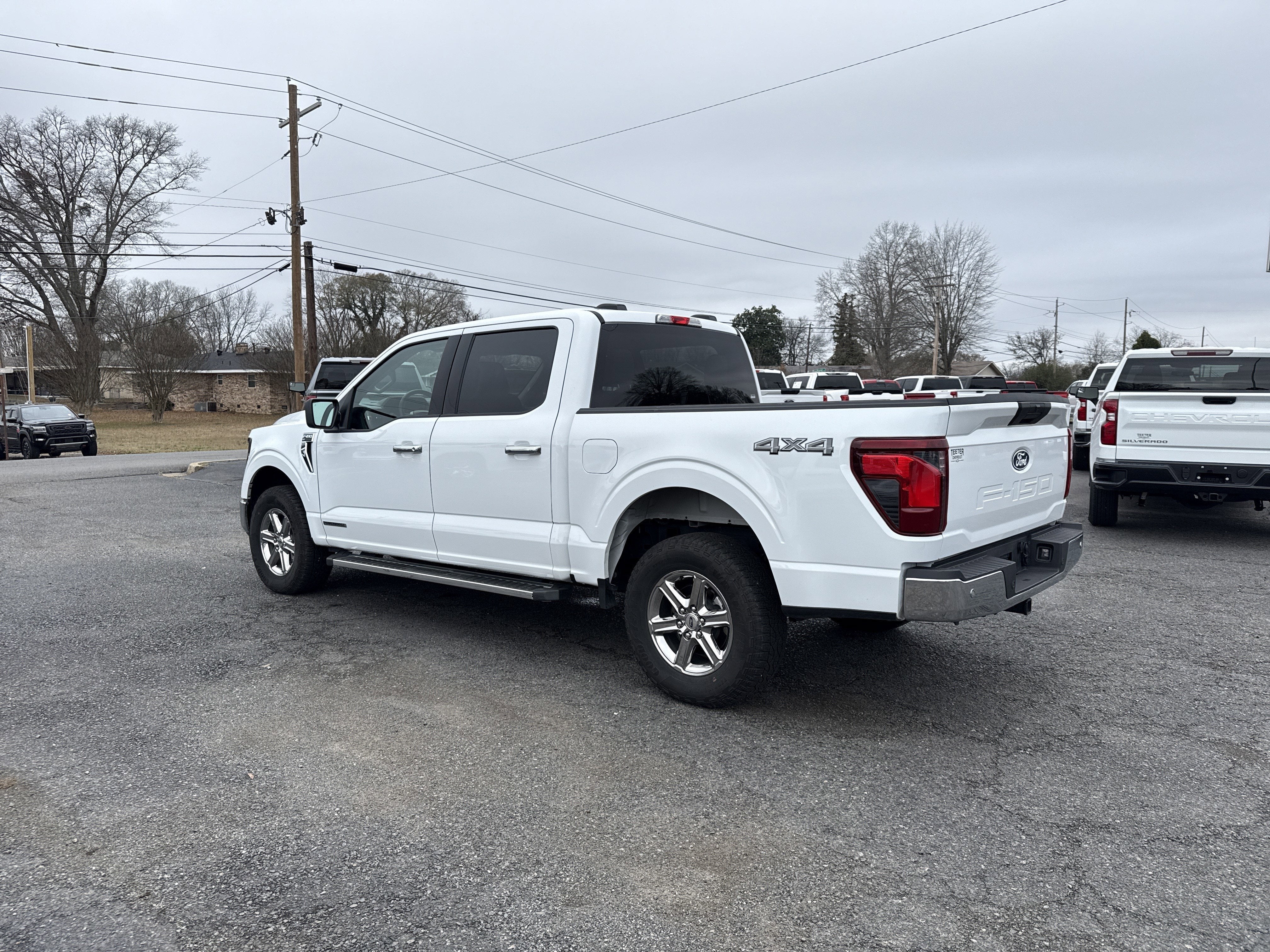 2025 Ford F-150 — rear three-quarter view