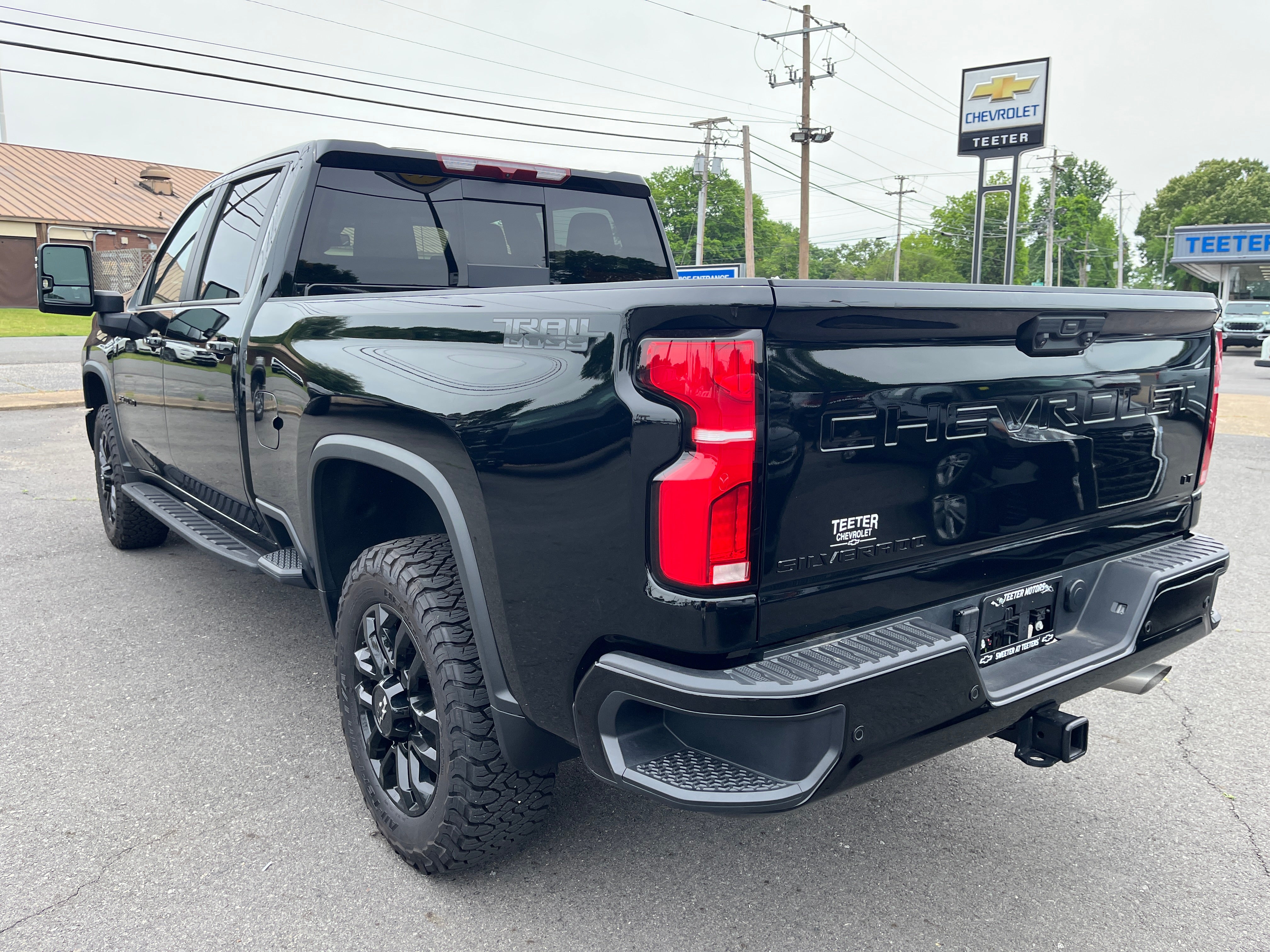 2026 Chevrolet Silverado 2500 HD — rear three-quarter view